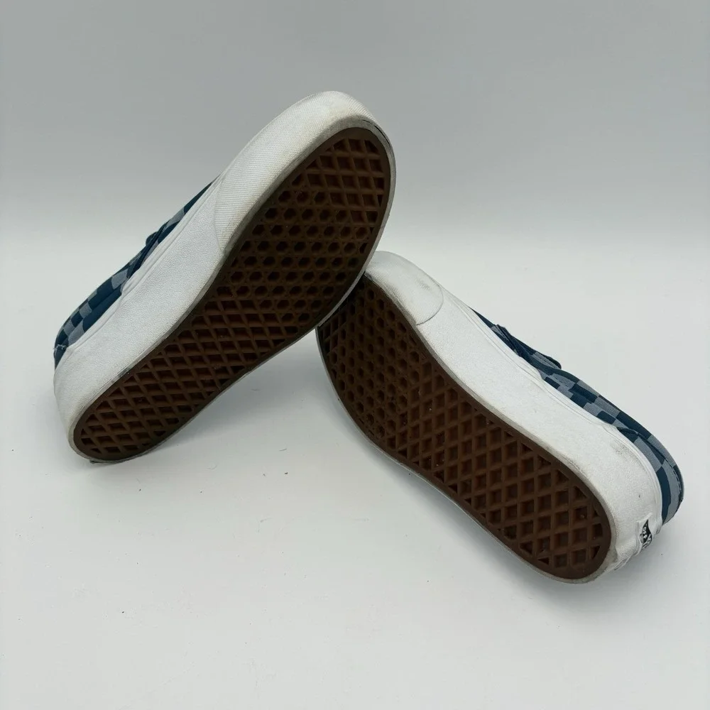 Vans WMNS Gray Blue Checkered Platform‎